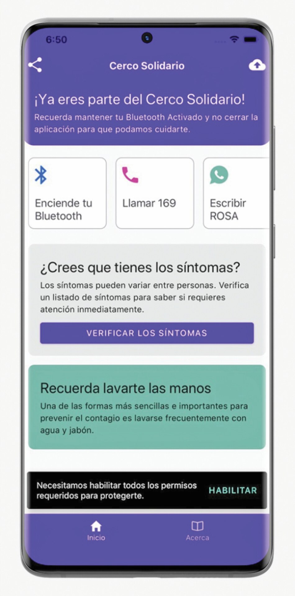 ‘App’ para captar contactos de positivos, sin respuesta de AIG