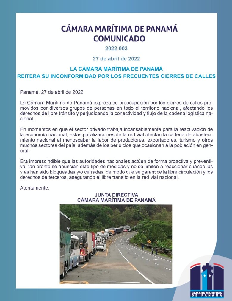 Gremios alertan que los constantes cierres de vías afectan la reactivación económica