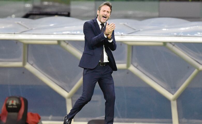 Un míster optimista y sin lamentos