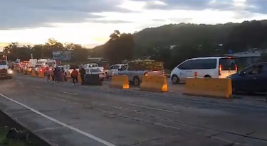 Así está el tráfico en varios puntos del país