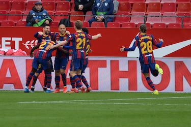 El Barcelona y Messi recuperan la ilusión por el título de LaLiga