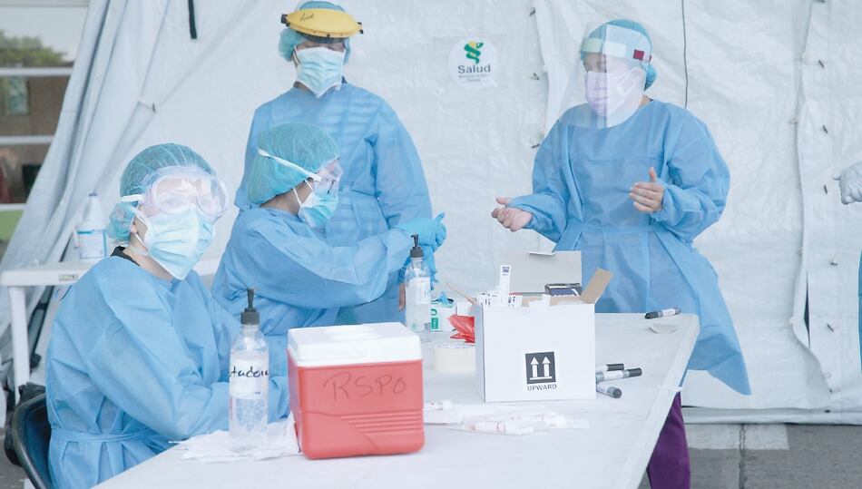 Panamá, sin alcanzar baja positividad en pruebas