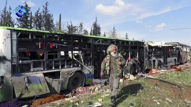 Más de 100 muertos durante evacuación en Siria