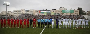 Palestina y Arabia Saudita empataron sin goles en un partido muy especial
