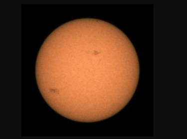 Perseverance observa manchas solares desde Marte