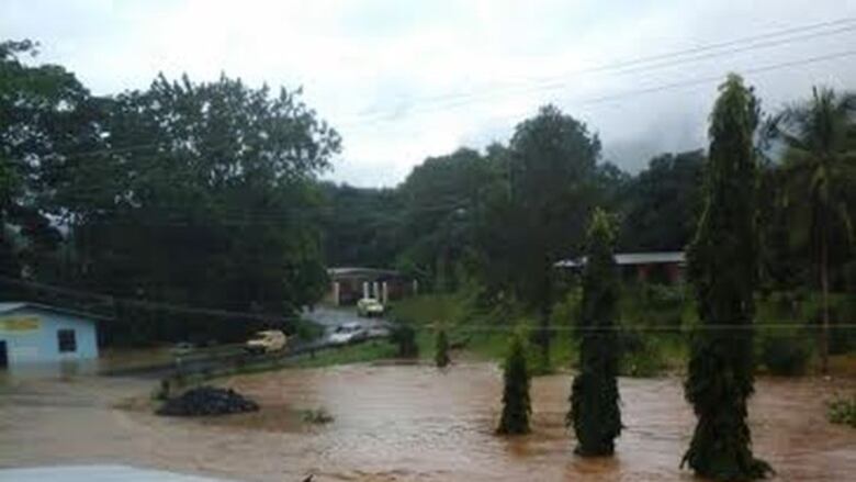 20 viviendas inundadas en Panamá Oeste