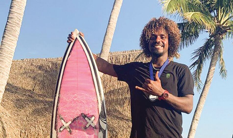 Oli Camarena se quedó a una ola del triunfo en El Salvador