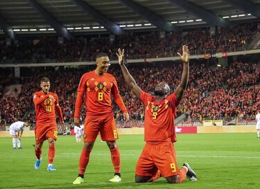 Bélgica golea y clasifica por adelantado a la Eurocopa 2020