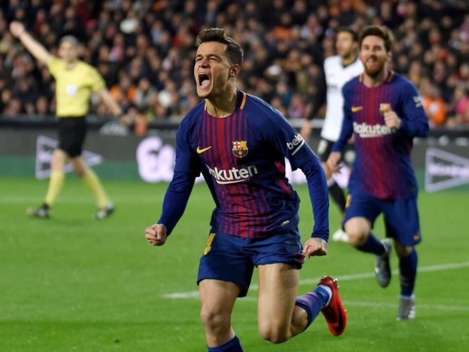 Coutinho se estrena en las redes y el Barcelona avanza a la final de la Copa del Rey