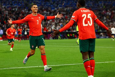 Remontada de Cristiano, frustración de Alemania
