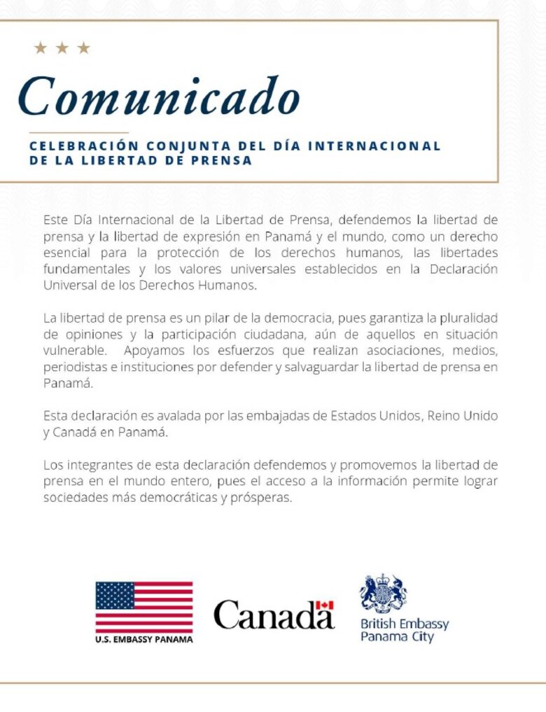 ‘La libertad de prensa es un pilar de la democracia’, reiteran organismos que abogan por su defensa