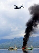Indonesia: Destruyen barcos por pesca ilegal