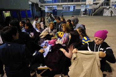 Presidenta chilena Bachelet llega a Valparaíso a evaluar incendio
