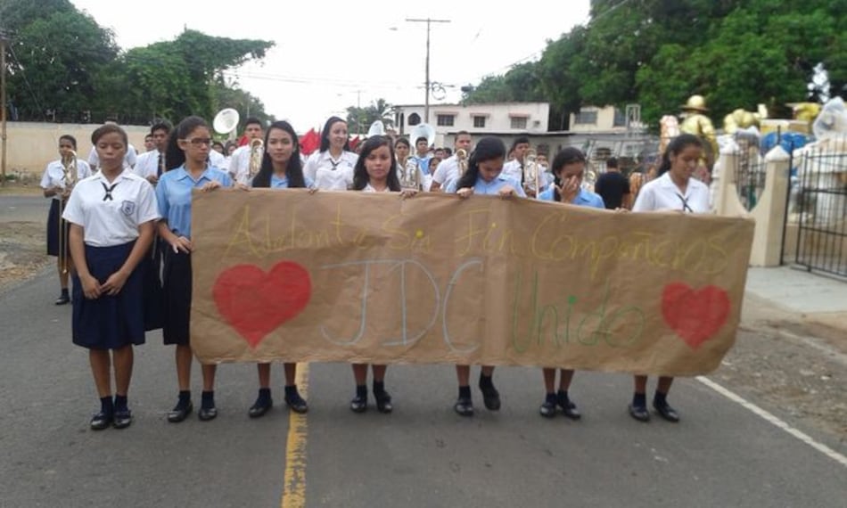 Continúa el paro en el colegio José Daniel Crespo de Chitré