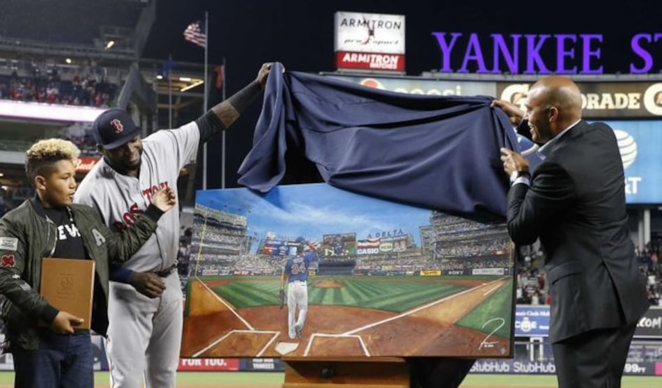 Mariano Rivera lidera despedida de David Ortiz en el Yankee Stadium