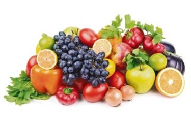 Siete frutas y vegetales al día