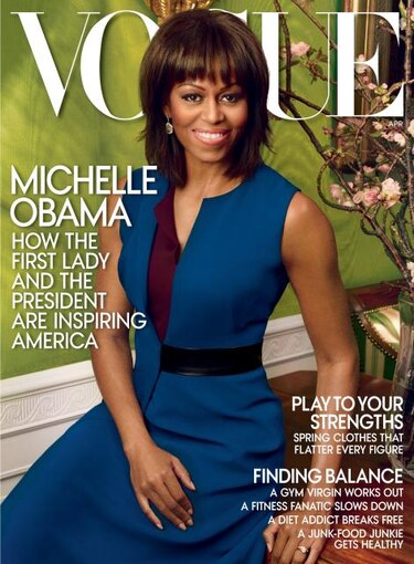 Michelle Obama es portada de 'Vogue' por segunda vez