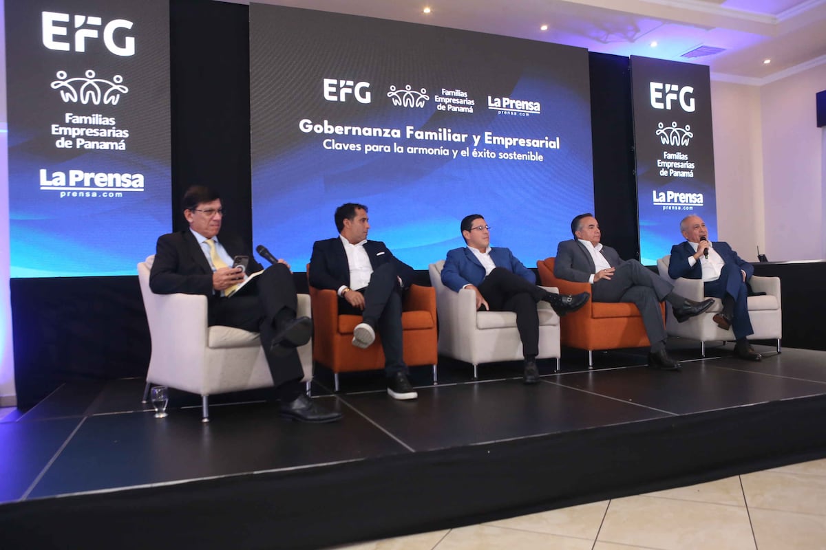 Conversatorio Gobernanza Familiar y Empresarial: claves para la armonía y el éxito sostenible, en colaboración con EFG y Familias Empresarias de Panamá, que se realizó en David, Chiriquí. Richard Bonilla