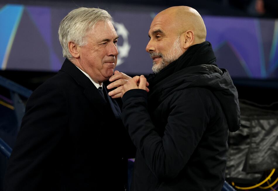 Carlo Ancelotti no cree en las declaraciones de Pep Guardiola