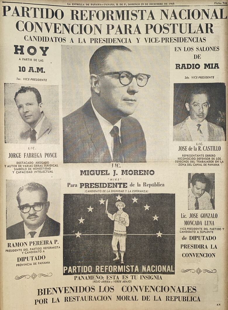 La lucha por un asta sin bandera: Declaración Moreno-Bunker