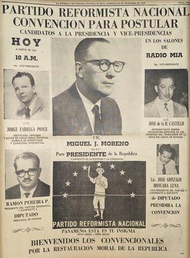 La lucha por un asta sin bandera: Declaración Moreno-Bunker