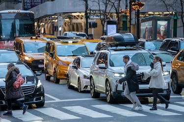 Nueva York estrena este domingo un polémico peaje para entrar en el centro de Manhattan