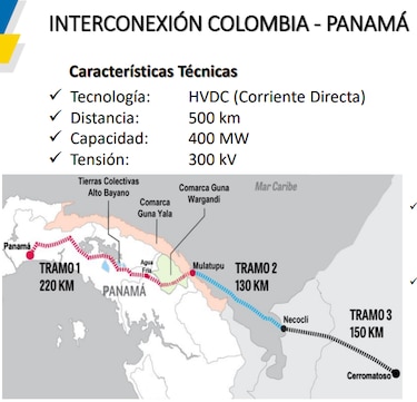 Interconexión Panamá-Colombia se acerca a su punto de no retorno