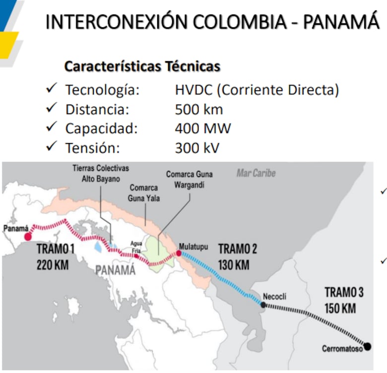 Interconexión Panamá-Colombia se acerca a su punto de no retorno