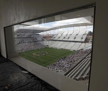 Cuatro estadios siguen en obras a 30 días del Mundial