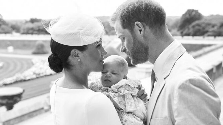 Bautizan a Archie, el hijo de Enrique y Meghan