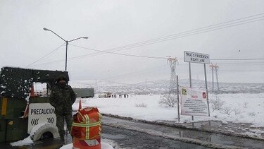 Norte de México, en alerta por nieve asociada a temporal en EU