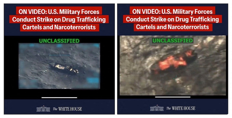 ¿Son legales los ataques de Estados Unidos contra embarcaciones procedentes de Venezuela en aguas internacionales?