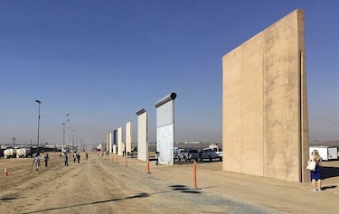 Estados Unidos: prototipos de muro fronterizo están listos para pruebas