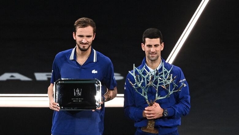El serbio Novak Djokovic conquista sexto Masters 1000 de París