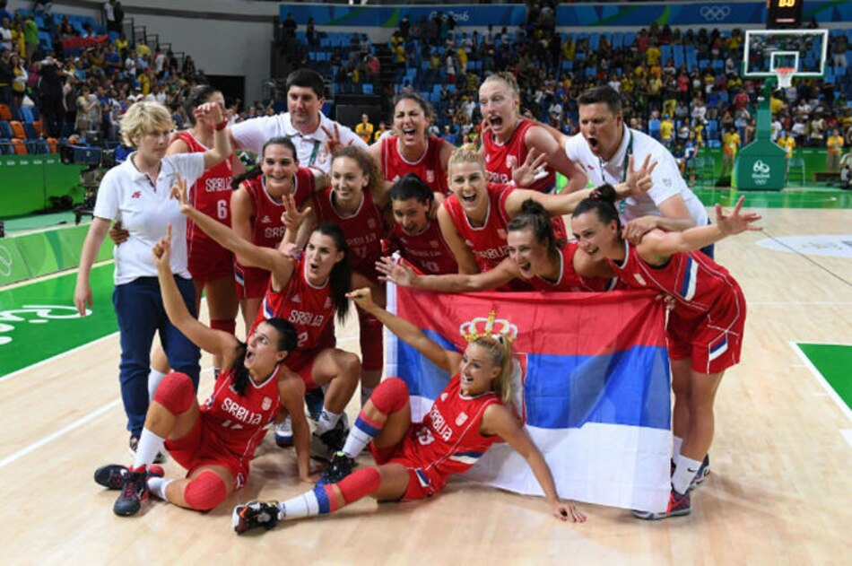 Las serbias ganaron su primer bronce olímpico en baloncesto