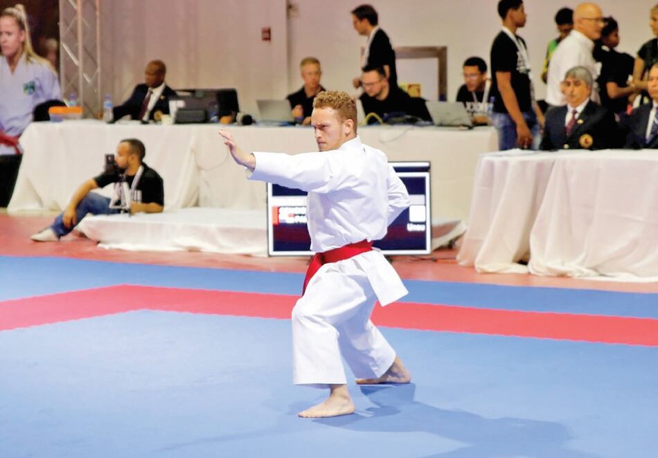 Héctor Cención actúa hoy en el Open Panamá de Karate