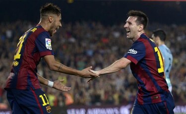 Barcelona supera al Eibar y Messi queda a un gol del récord de la liga