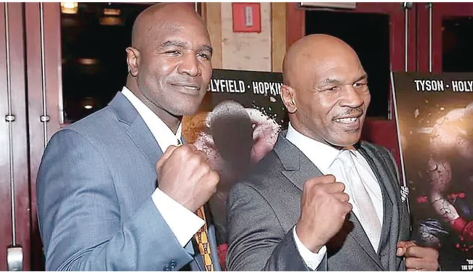 Evander Holyfield no está dispuesto a volver a pelear con Mike Tyson