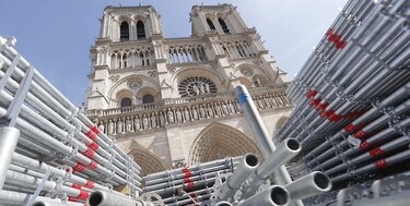 Catedral de Notre Dame recupera su blancura original