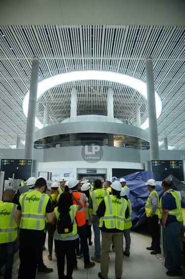 La construcción de la nueva terminal de pasajeros tiene un 99% de avance