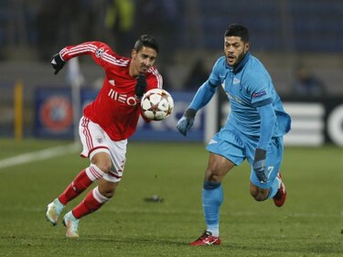 Zenit supera 1-0 al Benfica y se acerca a octavos de final en la Champions