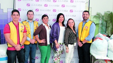 Banisi entrega donación al Club 20-30 Las Cumbres