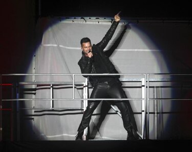 Ricky Martin cantó sobre el amor en Buenos Aires