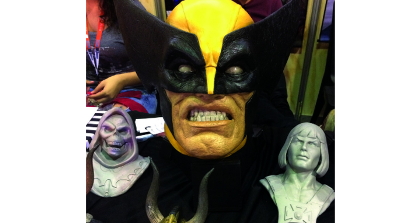 Personajes de fantasía hechos en ‘plasticera’