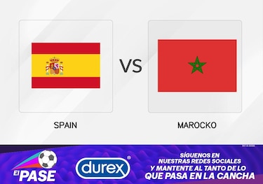 Choque de los octavos de final del Mundial entre Marruecos y España en el Education City Stadium