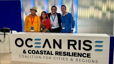 Comarca Guna Yala participa en diálogo global sobre resiliencia costera