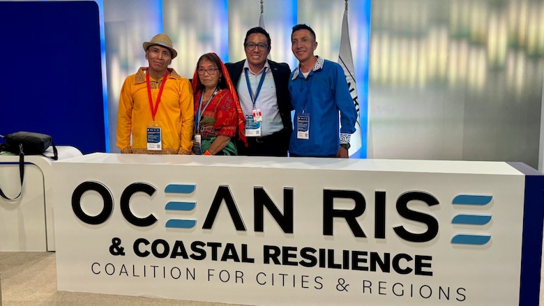 Comarca Guna Yala participa en diálogo global sobre resiliencia costera