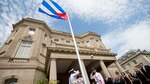 Izan la bandera cubana en nueva embajada de la isla en Washington