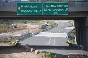 Anuncian cierre temporal de cuatro tramos de la vía Panamericana en Arraiján desde este jueves