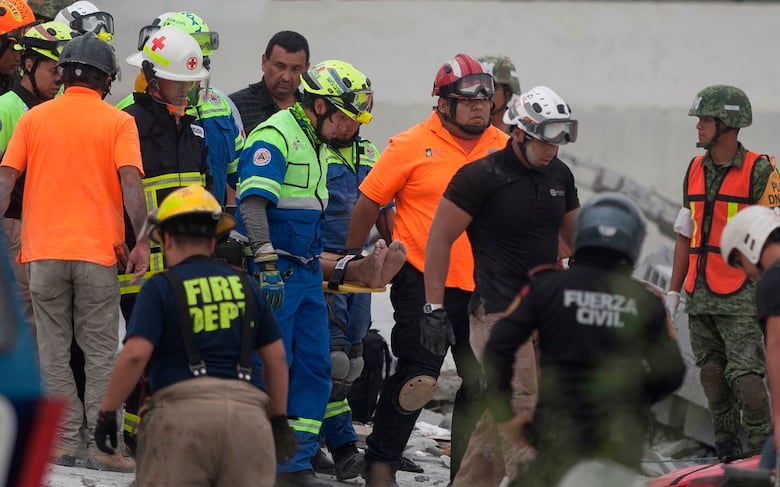 Al menos 7 muertos tras derrumbe de centro comercial en México